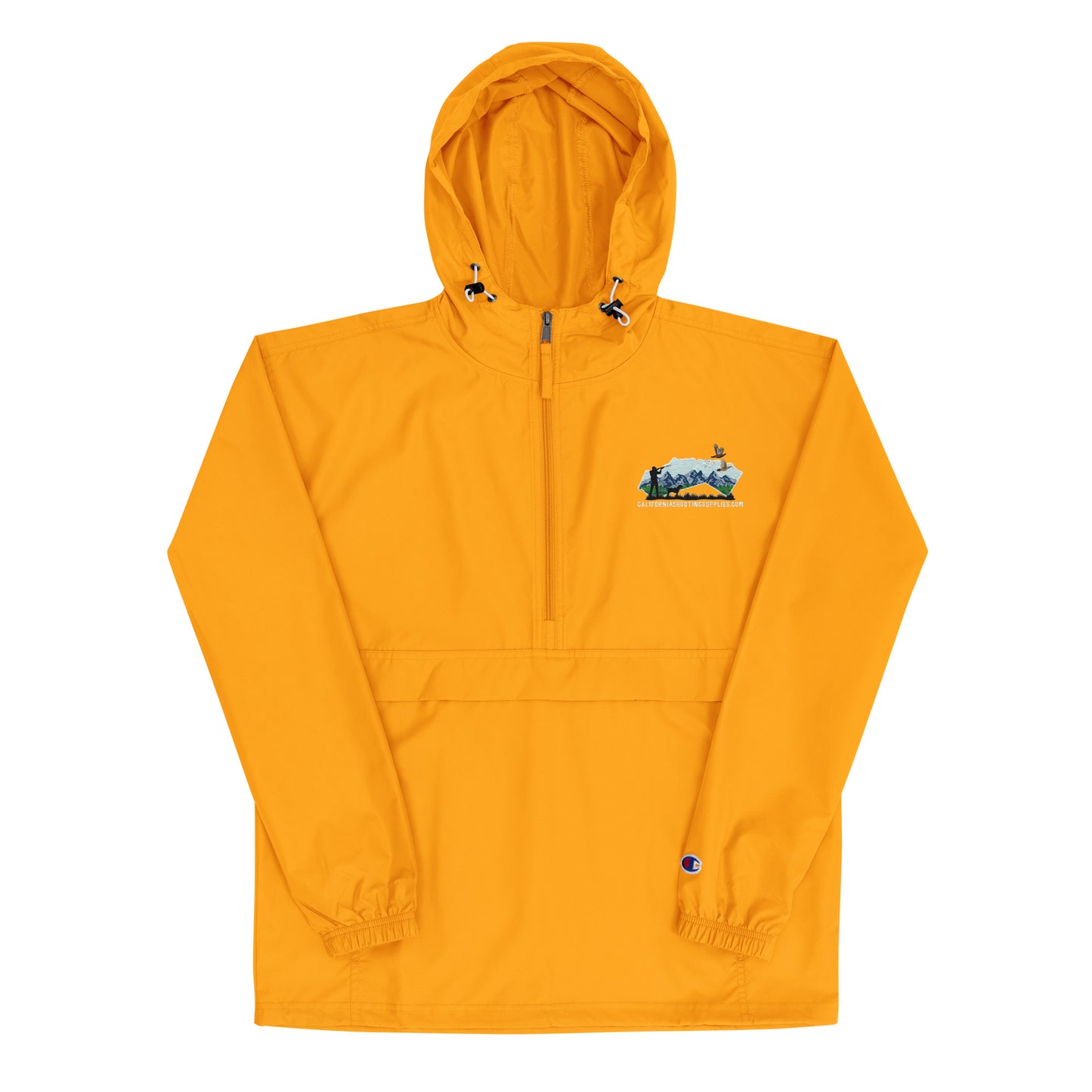 California Shooting Supplies - Embroidered Champion Packable Jacket