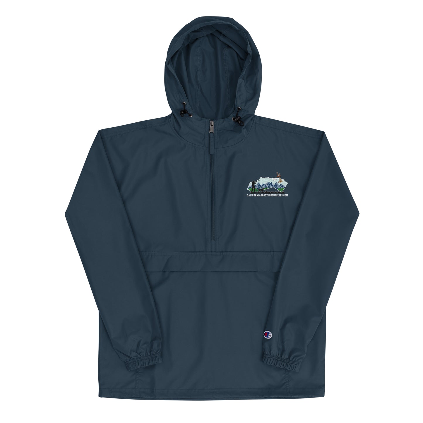 California Shooting Supplies - Embroidered Champion Packable Jacket