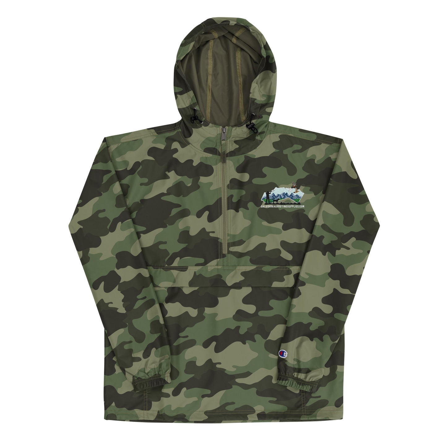 California Shooting Supplies - Embroidered Champion Packable Jacket