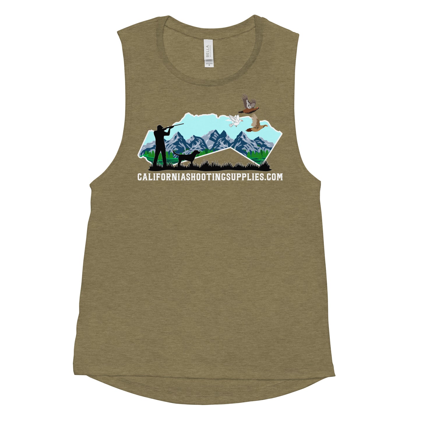 California Shooting Supplies - Ladies’ Muscle Tank