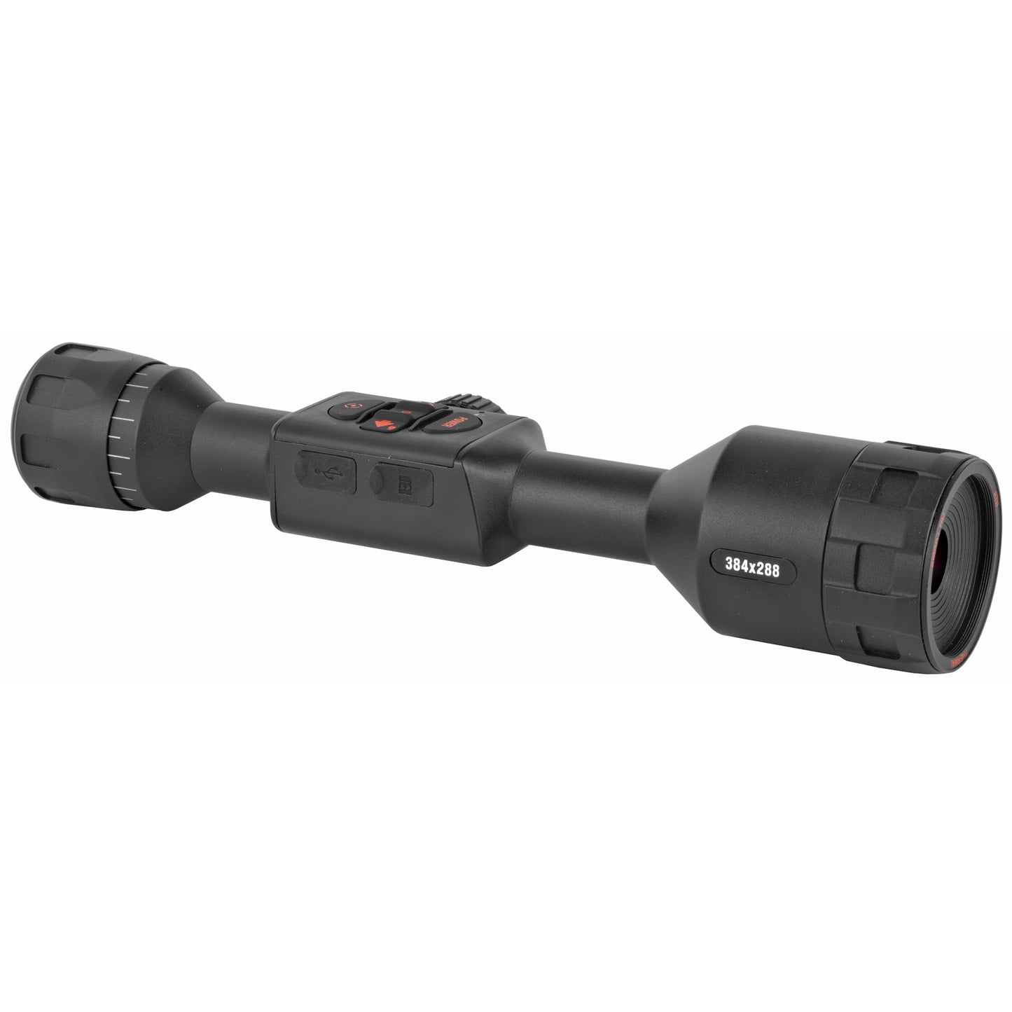 ATN THOR 4 384 Thermal Rifle Scope 1.25-5x Red/Green/Blue/White/Black TIWST4381A - California Shooting Supplies