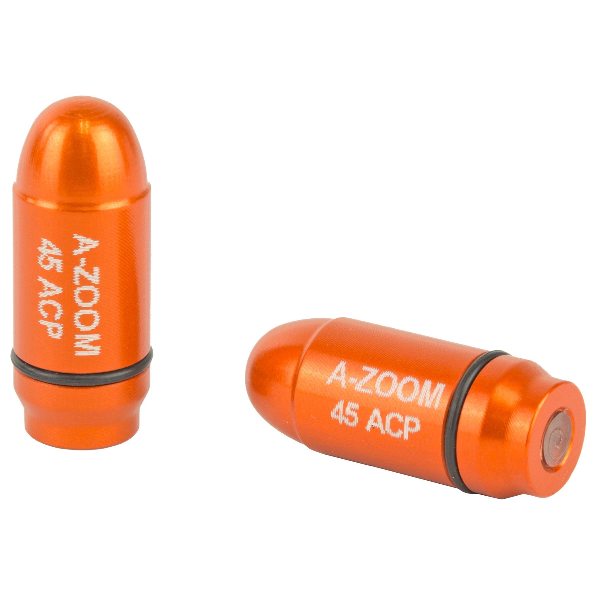 A-Zoom Strikercaps Snap Caps Orange Safety Training 9MM 2Pk solid aluminum 17102 - California Shooting Supplies