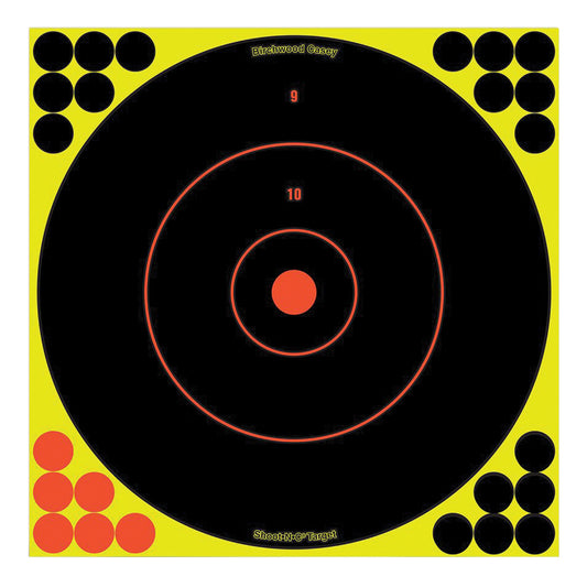 Birchwood Casey Shoot-N-C Target 12" Round Bullseye 5 Targets BC-34012 - California Shooting Supplies