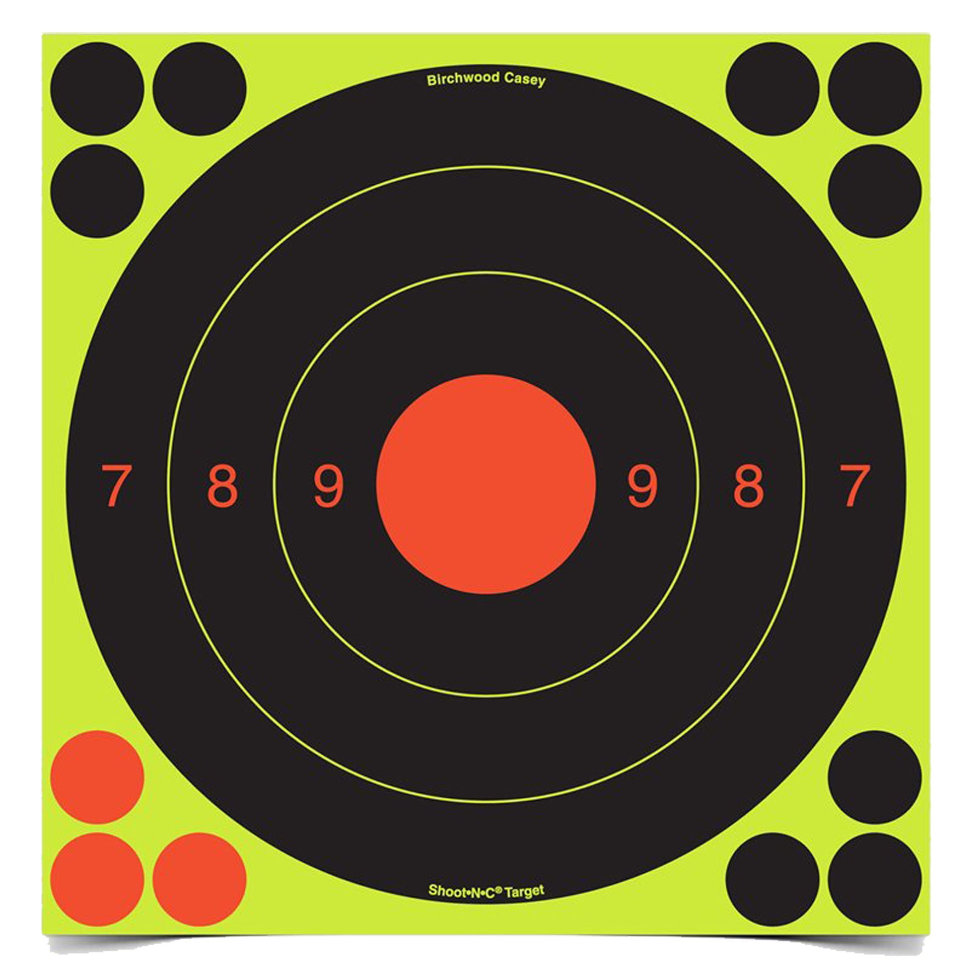 Birchwood Casey Shoot-N-C Target Self-Adhesive 25/50 Meter 6 Targets BC-34081 - California Shooting Supplies