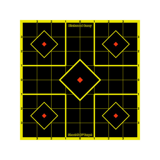 Birchwood Casey Shoot-N-C Target Sight-In 8" 6 Targets BC-34105 - California Shooting Supplies