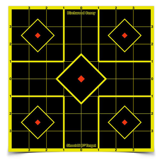 Birchwood Casey Shoot-N-C Target Sight-In 8" 15 Targets BC-34112 - California Shooting Supplies