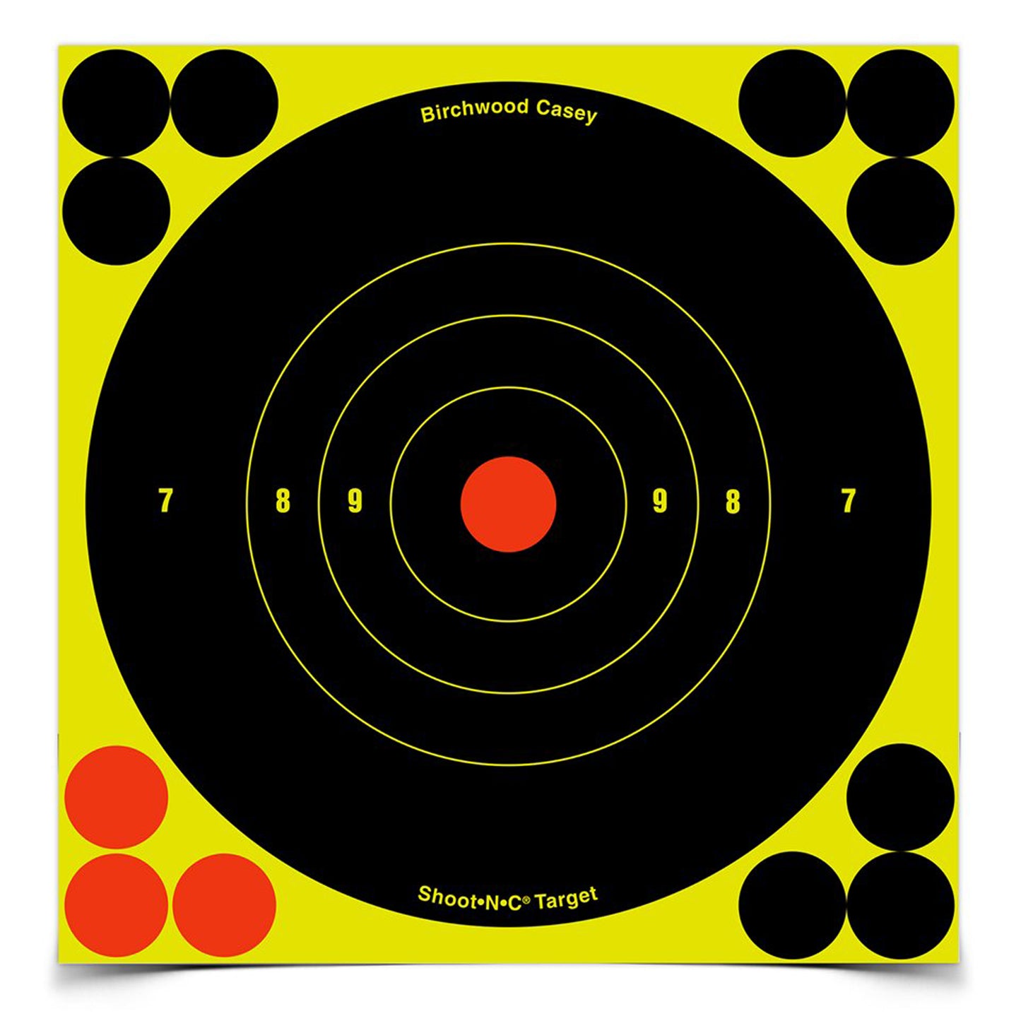Birchwood Casey Shoot-N-C Target Round Bullseye 6" 60 Targets BC-34550 - California Shooting Supplies