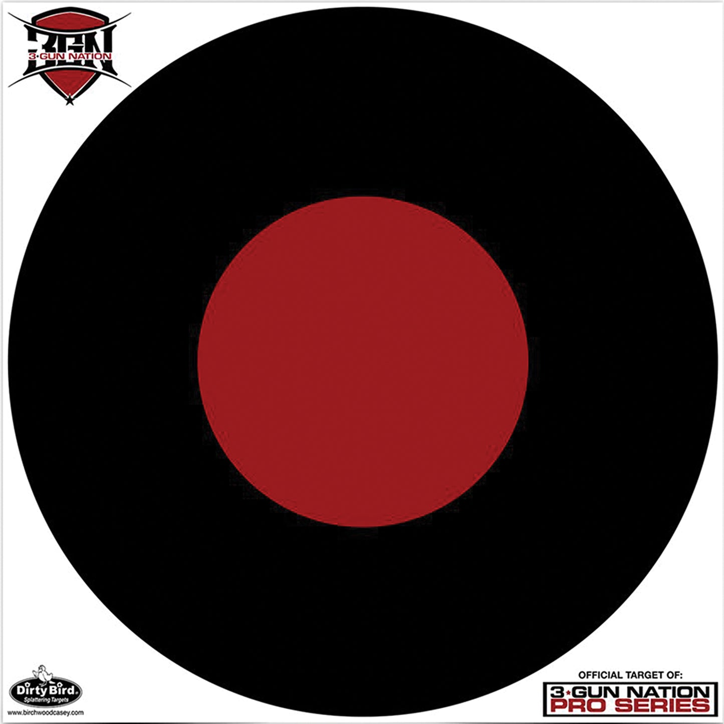 Birchwood Casey Dirty Bird Target 3-Gun Nation 17.25" 5 Targets BC-35187 - California Shooting Supplies