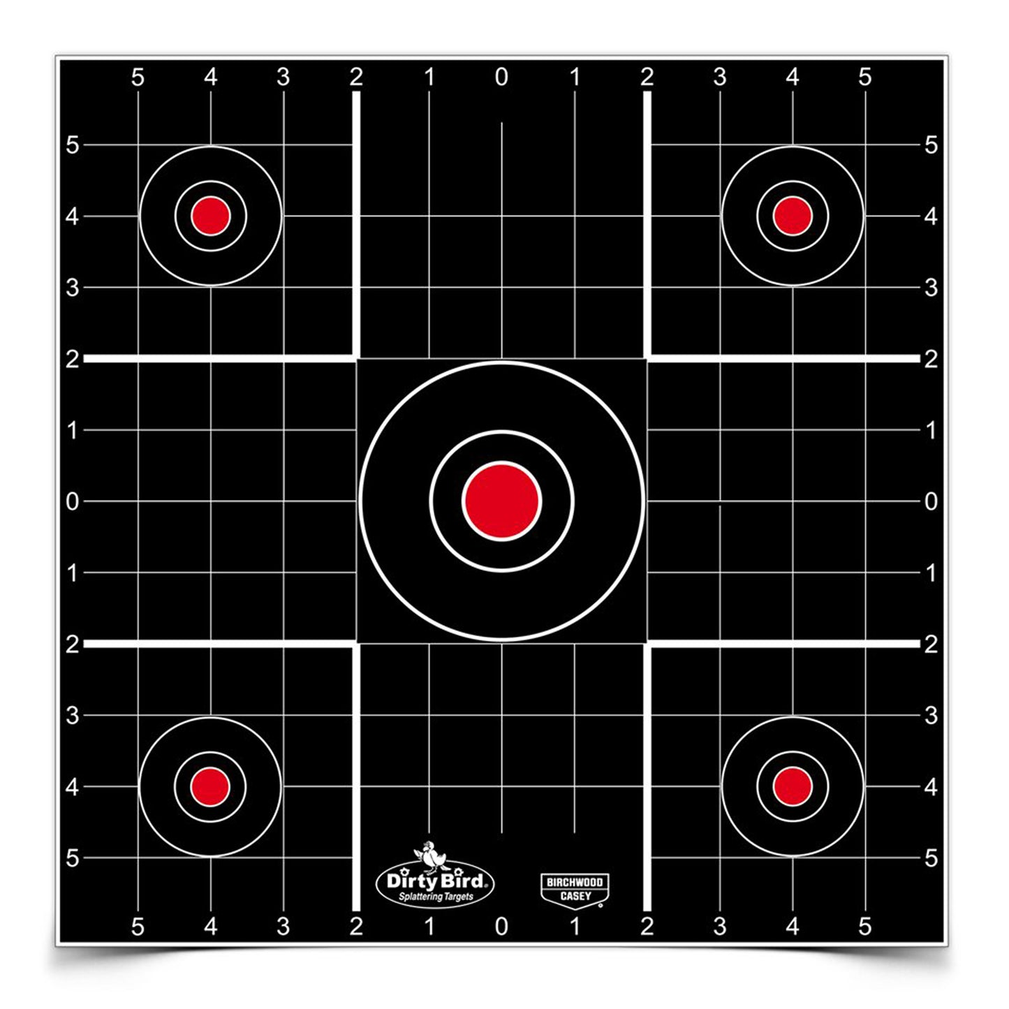 Birchwood Casey Dirty Bird Target Sight-In 12" 12 Targets BC-35212 - California Shooting Supplies