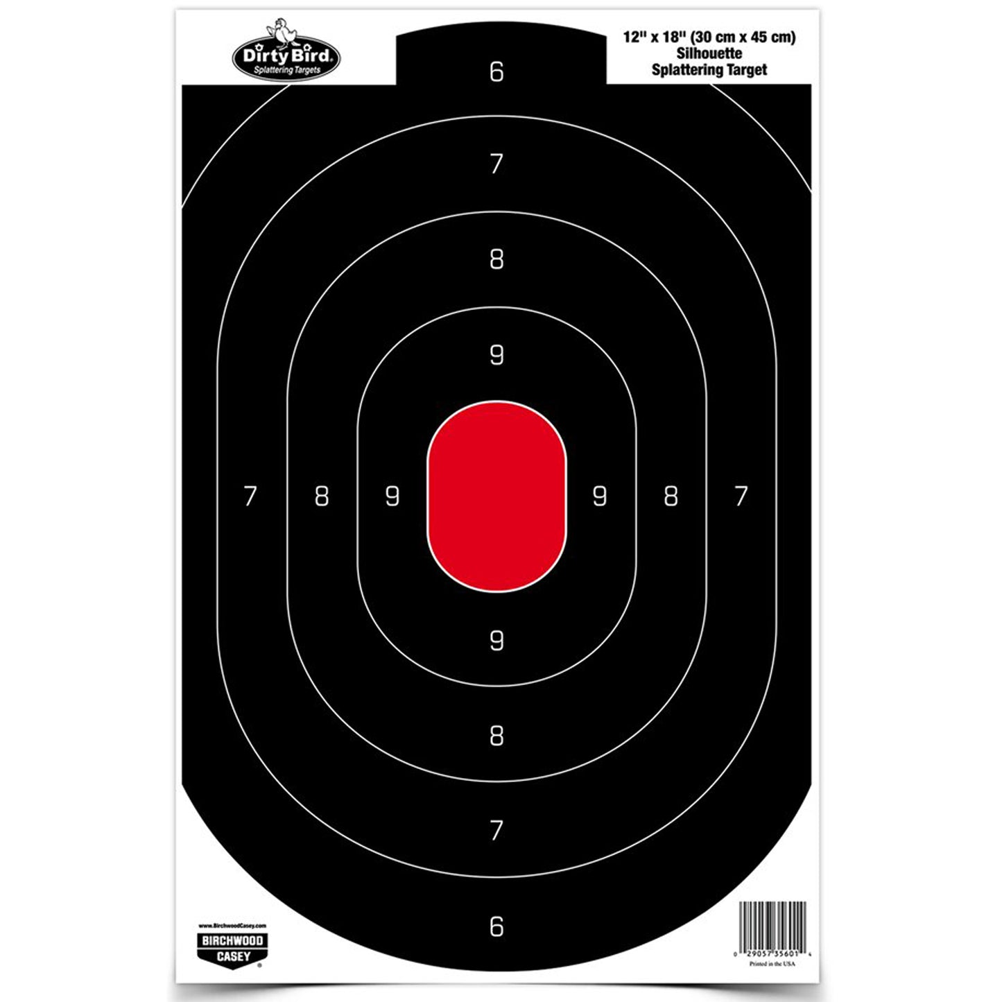 Birchwood Casey Dirty Bird Target Silhouette, 12x18, 8 Targets BC-35608 - California Shooting Supplies