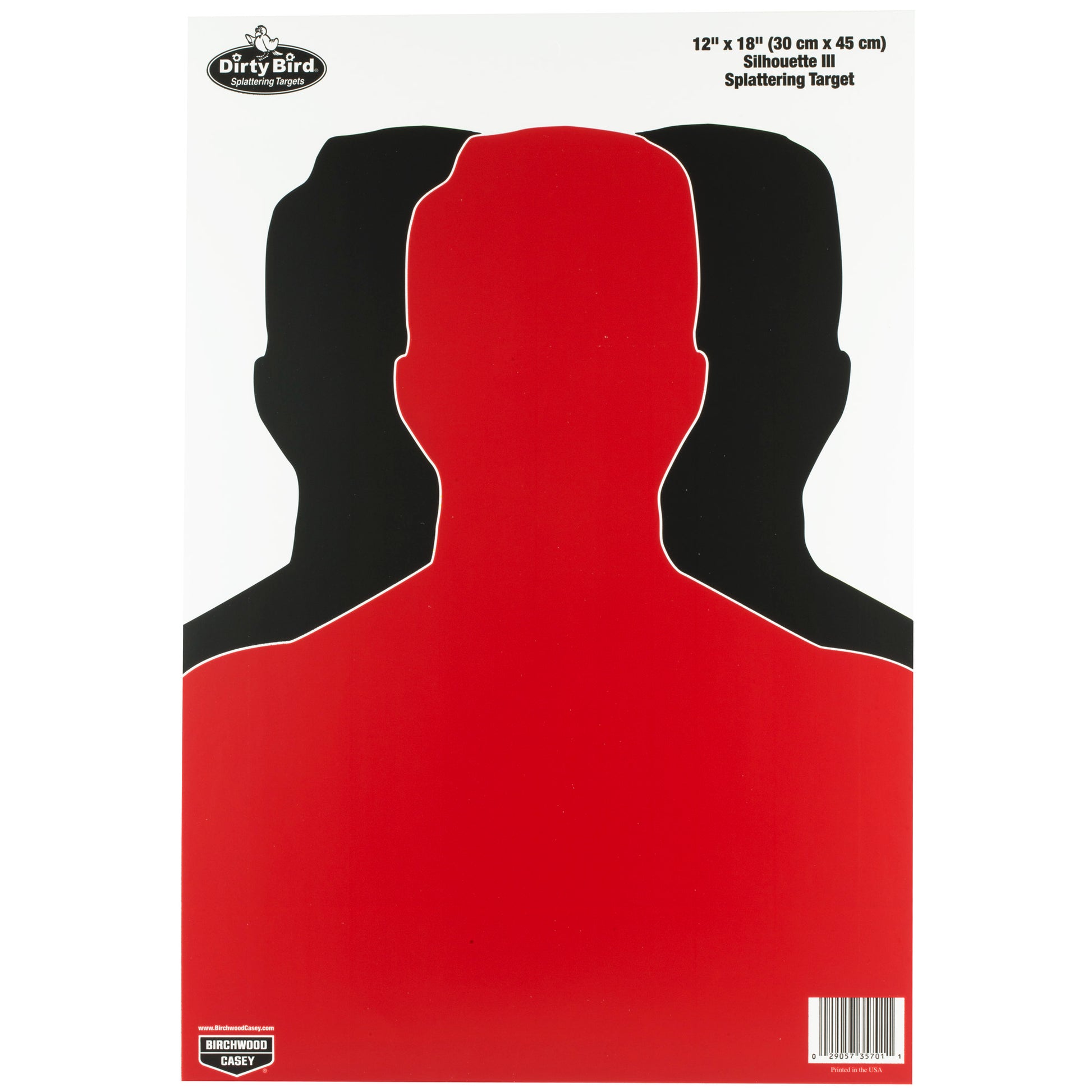 Birchwood Casey Dirty Bird Target Silhouette III 12x18 8 Targets BC-35708 - California Shooting Supplies