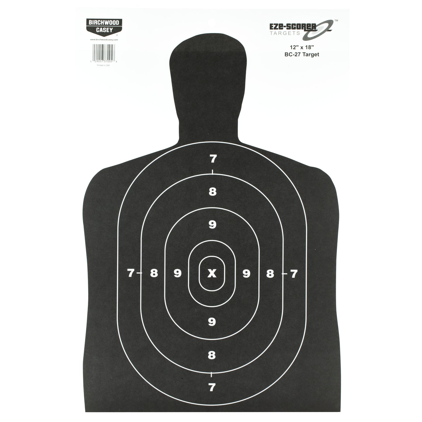 Birchwood Casey Eze-Scorer Target, BC-27, 12x18, 100 Targets BC-37005 - California Shooting Supplies