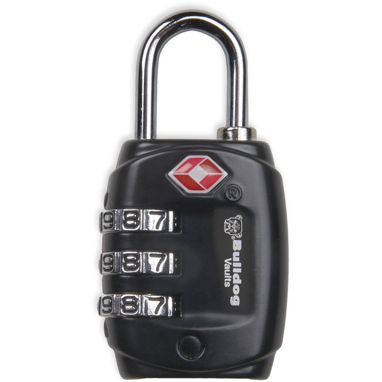 Bulldog Cases TSA Lock w/Steel Shackle Black Not California Compliant BD8020 - California Shooting Supplies