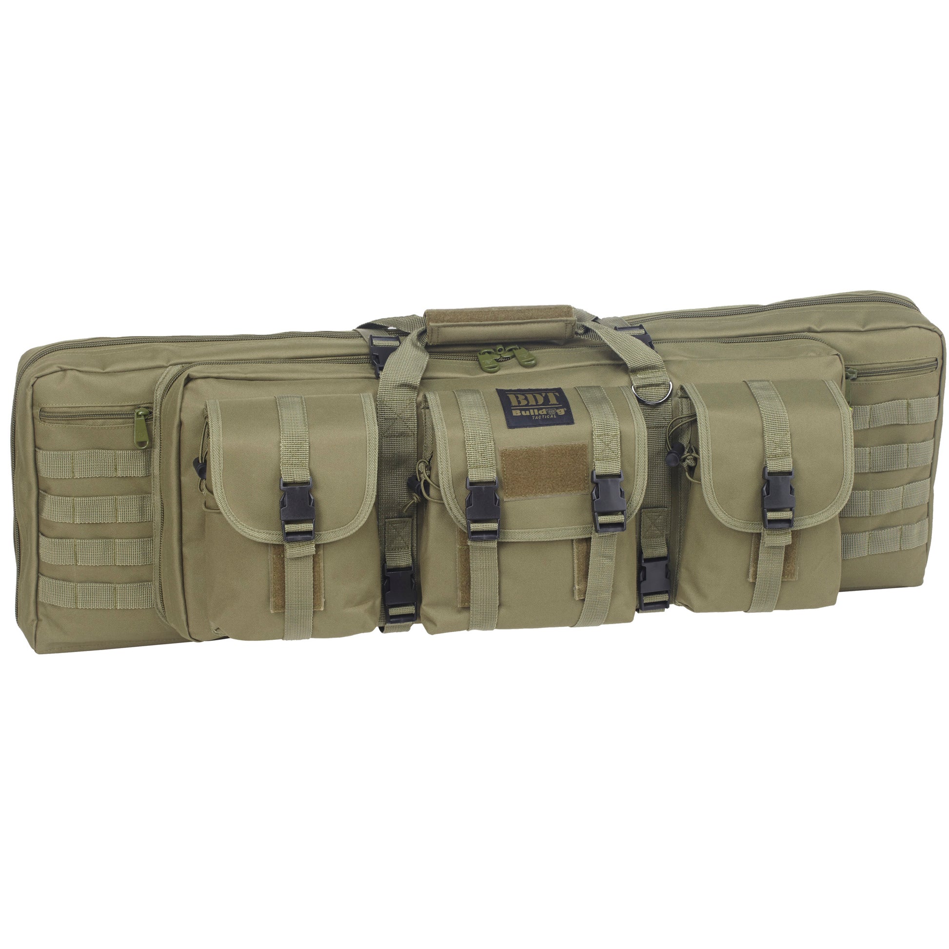 Bulldog Cases Tactical Single Rifle Case Green 43" BDT40-43G - California Shooting Supplies