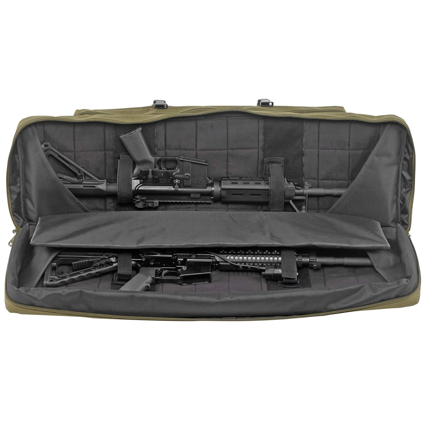 Bulldog Cases Tactical Double Rifle Case Green 37" BDT60-37G - California Shooting Supplies