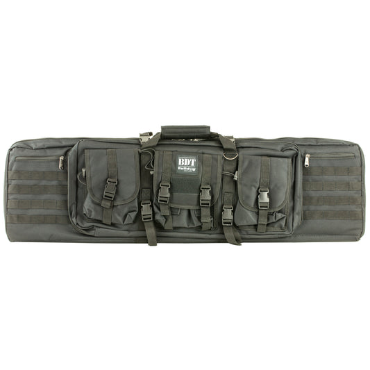 Bulldog Cases Tactical Double Rifle Case Black Nylon 43" BDT60-43B - California Shooting Supplies