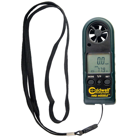 Caldwell Wind Wizard II Measures Wind Speed/Temperature LCD Backlight 102579 - California Shooting Supplies
