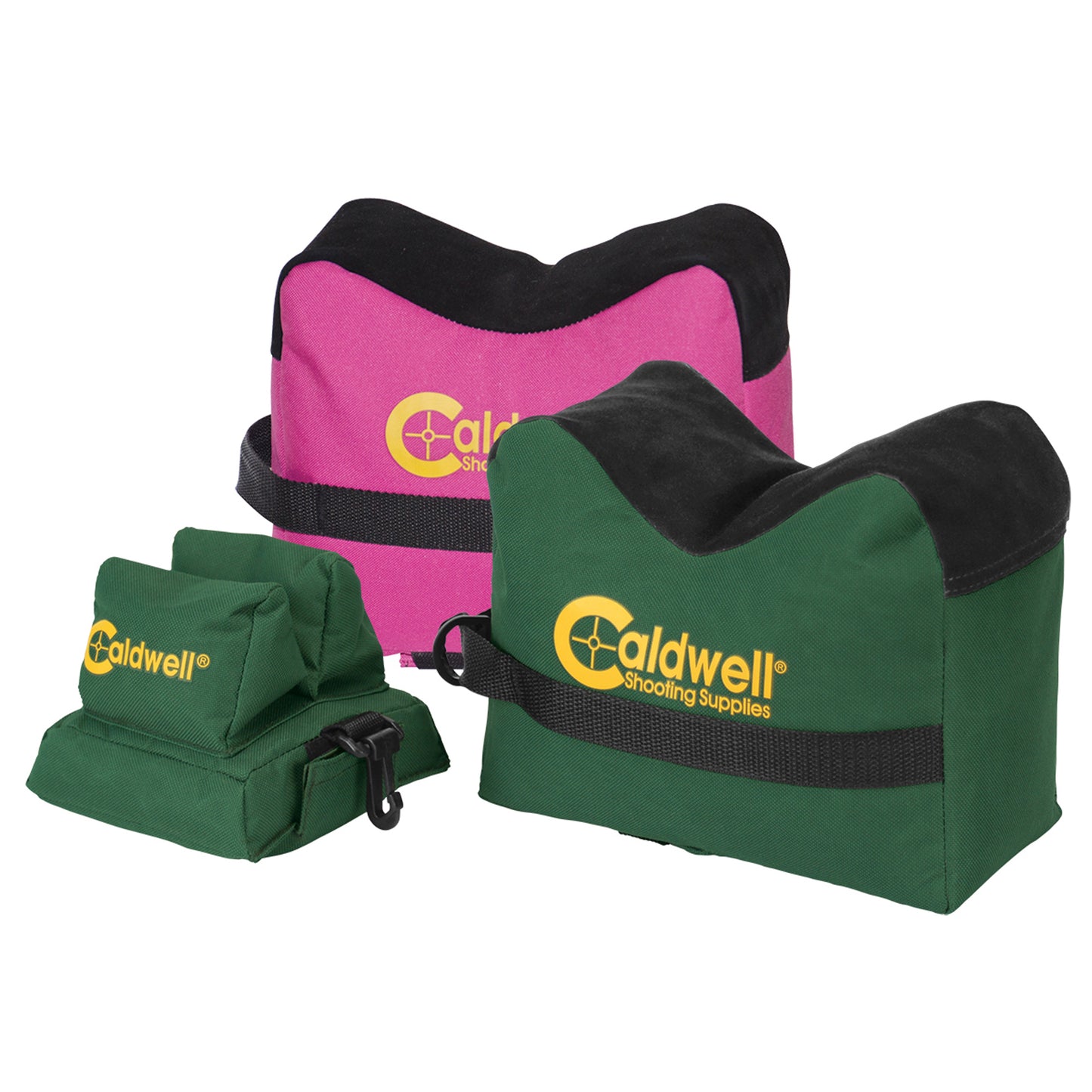 Caldwell Deadshot Shooting Bags Front Rear Combo Green Unfilled 248885 - California Shooting Supplies