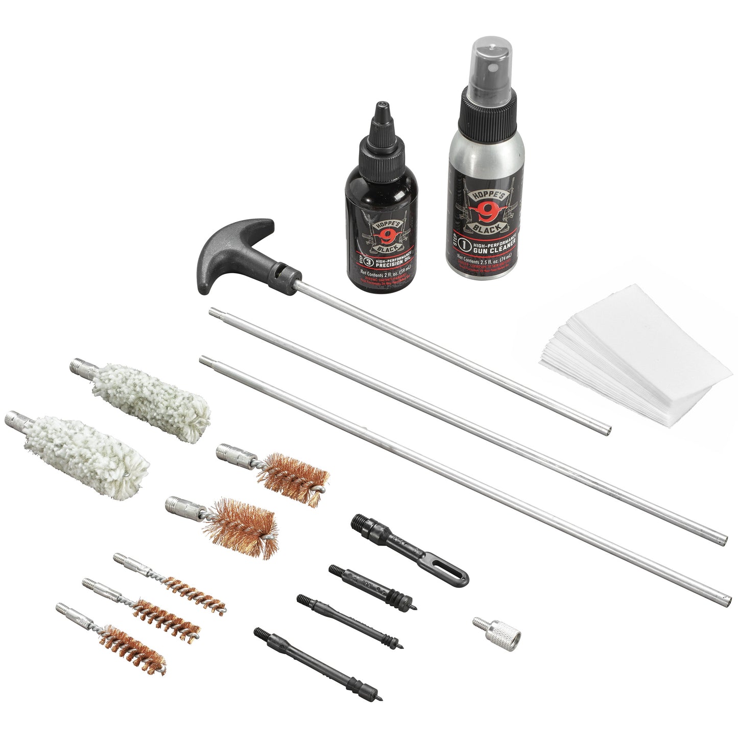 Hoppe's Black Cleaning Kit Clam Pack Includes Solvent and Oil HBCKU - California Shooting Supplies