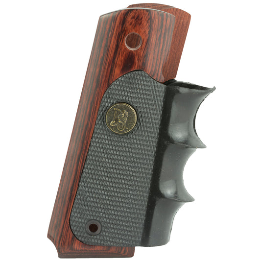Pachmayr Grip American Legend Fits Colt 1911 Wood/Rubber Black 00423 - California Shooting Supplies