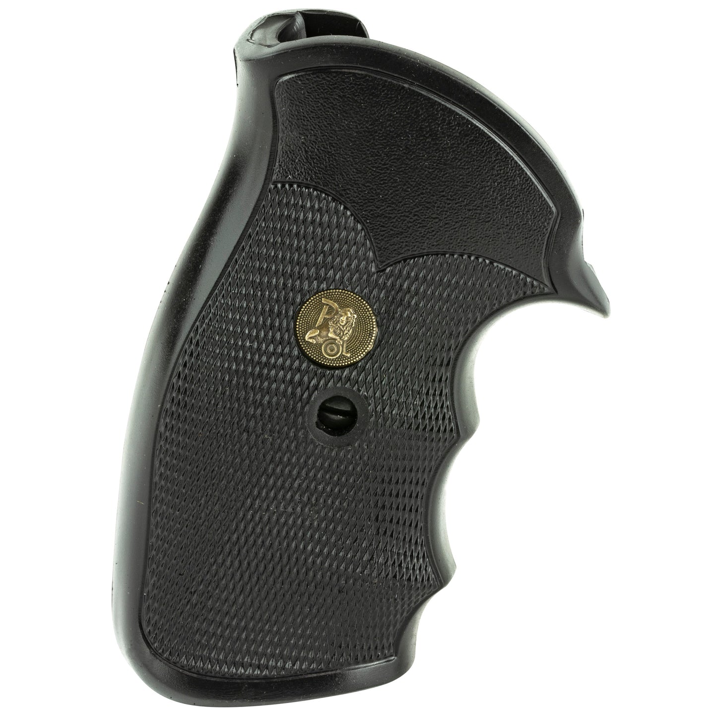 Pachmayr Grip Gripper Fits S&W K/L Frame Round Butt Finger Grooves Black 3266 - California Shooting Supplies