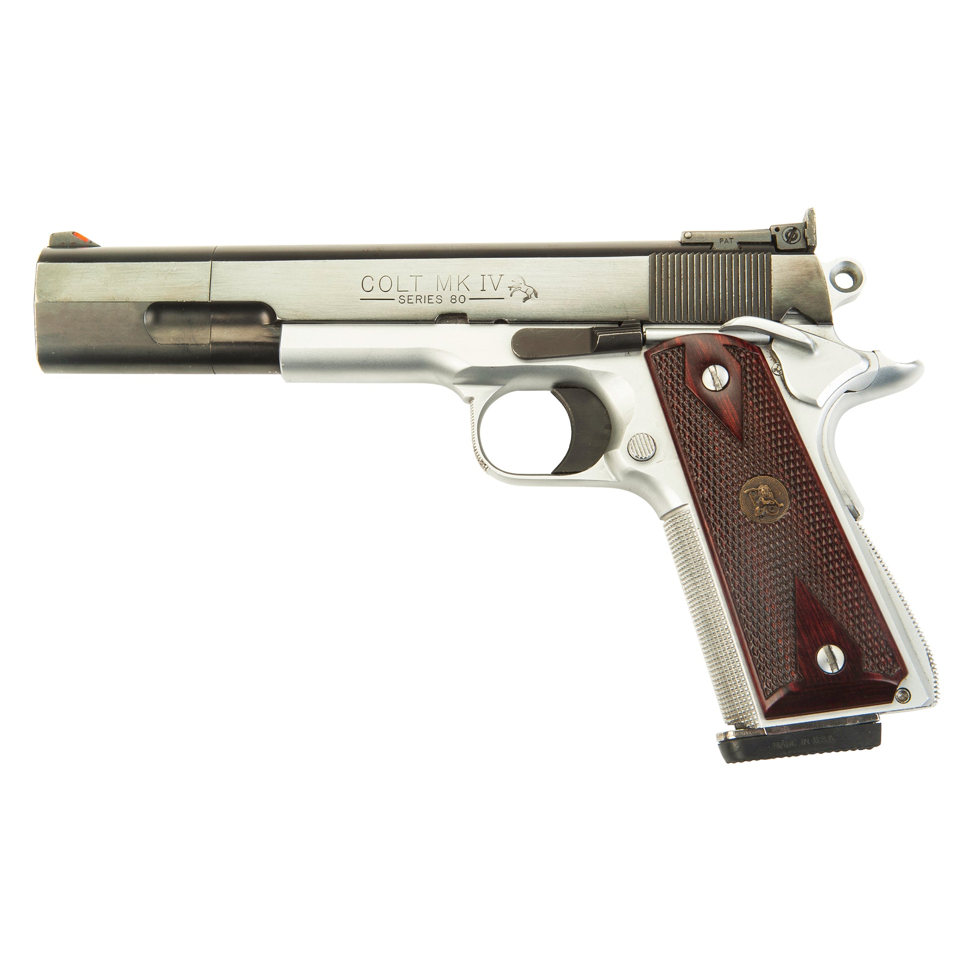 Pachmayr Custom Grip Panel Fits Full Size 1911 Double Diamond Rosewood 440 - California Shooting Supplies