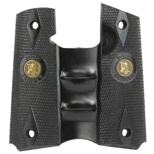 Pachmayr Grip Signature Fits Colt 1911 Gripper Fits Finger Grooves Black 5008 - California Shooting Supplies