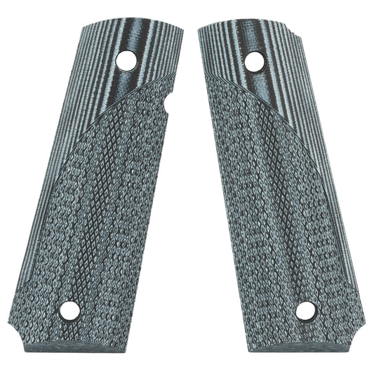 Pachmayr G10 Material Fits Full Size 1911 Gray/Black Checkered 61001 - California Shooting Supplies