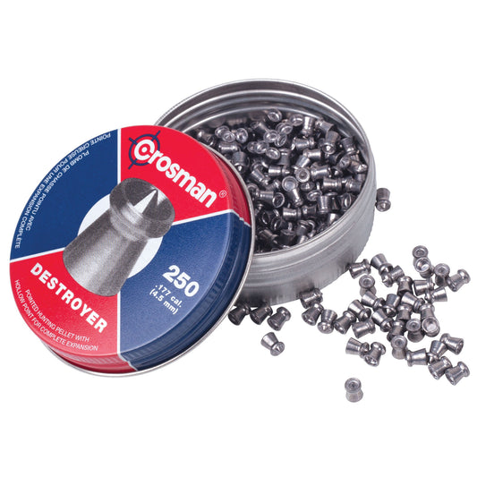 Crosman Destroyer .177 Pellet Pointed/Dished 250 Per Tin DS177 - California Shooting Supplies