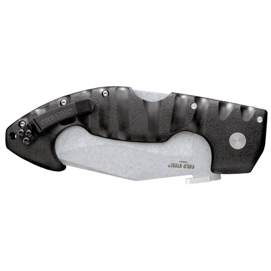 Cold Steel Spartan Folding Knife Plain Edge 4.5" Drop Point BD1 Steel CS-21ST - California Shooting Supplies