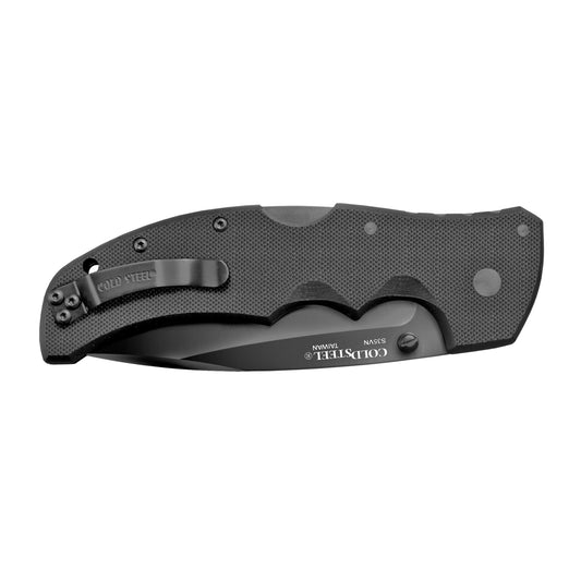 Cold Steel Recon 1 Folding Knife DLC Coating Plain Edge Spear Point 4" CS-27BS - California Shooting Supplies