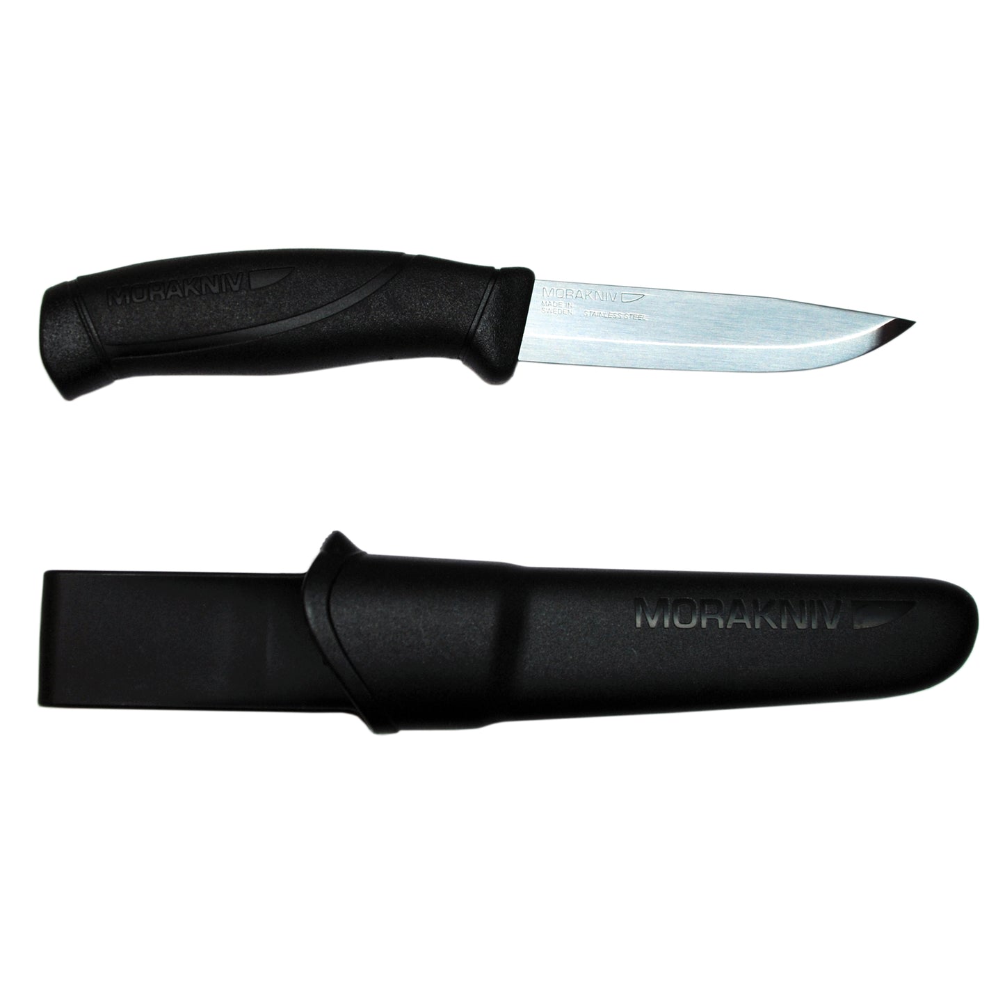 Morakniv Companion 4" Steel Fixed Blade Rubber Handle 8.5" Overall M-12092 - California Shooting Supplies