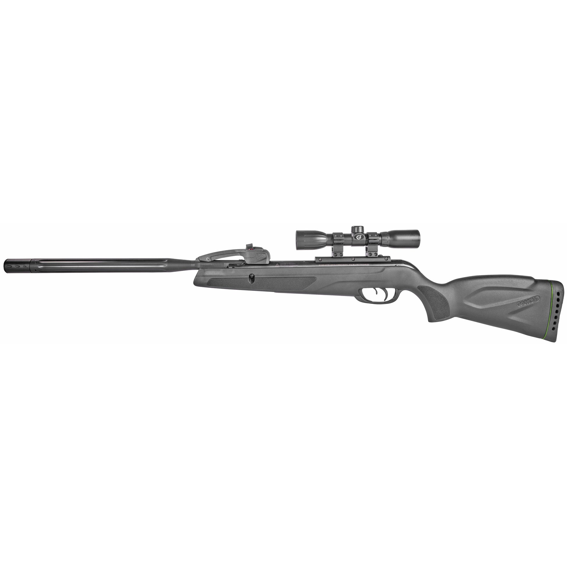 Gamo Swarm Whisper .22 Pellet 975 FPS Black w/4x32 Scope 10 Round 611006875554 - California Shooting Supplies