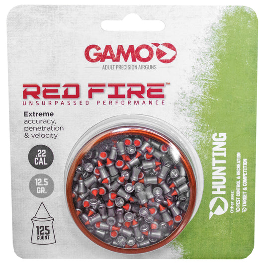 Gamo Red Fire Pellets 22 Pellets diamond shaped 125/Pack 632270454 - California Shooting Supplies