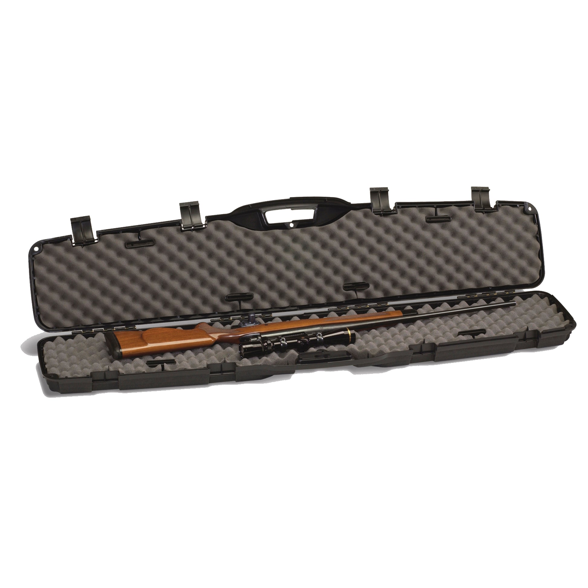 Plano Pro Max Single Rifle Case secure transport 51.50x15X4 Black 153101 - California Shooting Supplies