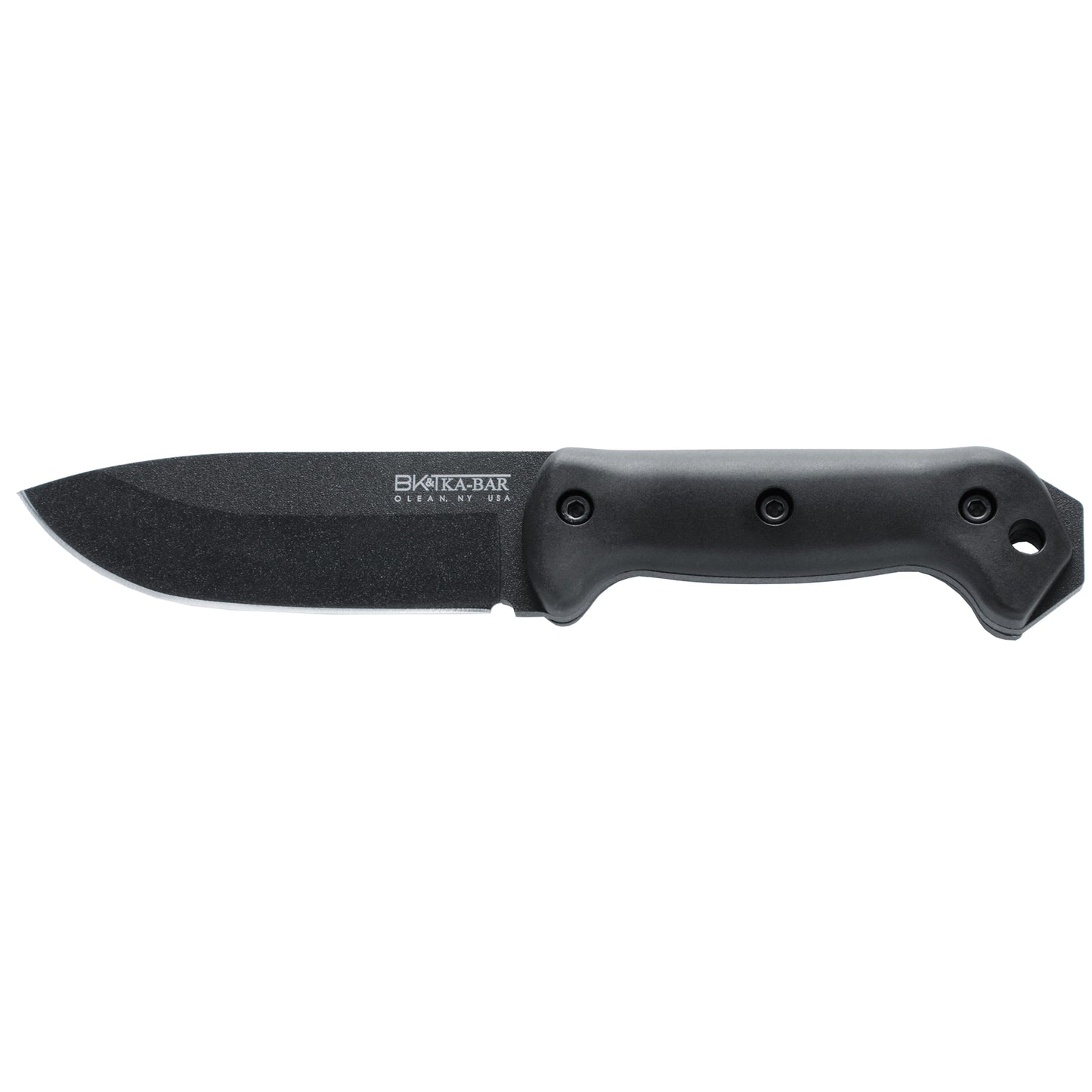 KABAR Becker Companion 5.25" Fixed Blade Knife Drop Point Plain Edge Black BK2 - California Shooting Supplies