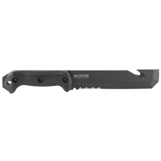 KABAR Becker TacTool 7" Fixed Blade Knife Combo Edge Black BK3 - California Shooting Supplies