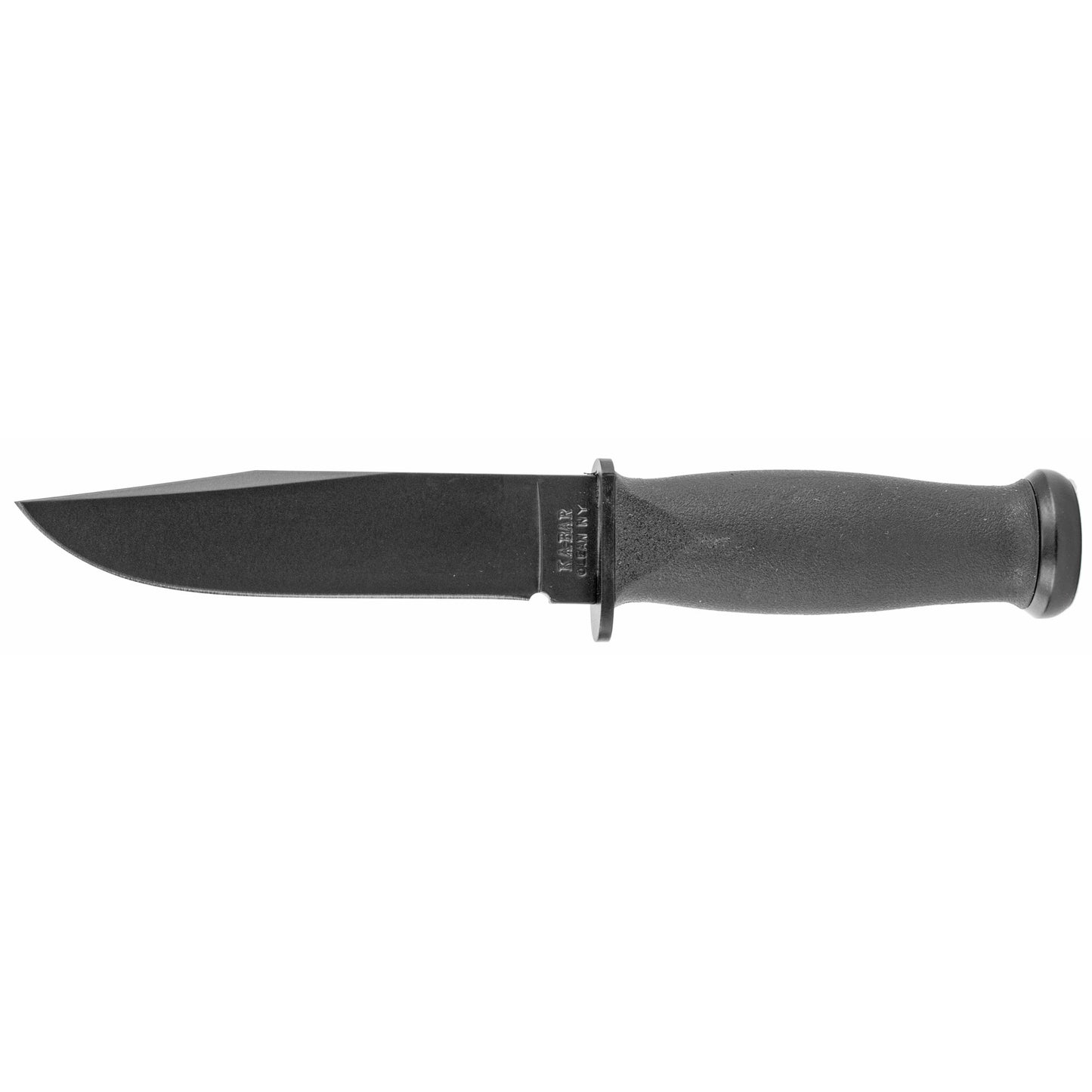 KABAR Mark I Fixed Blade Knife 5" Blade 9" Steel Black Kraton Plain Edge 2221 - California Shooting Supplies