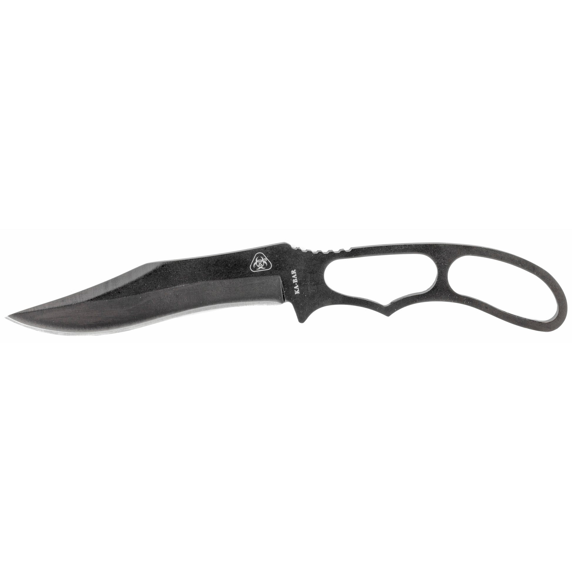 KABAR Acheron Skeleton Fixed Blade Knife 3.1" Blade 6.3" Plain Edge Steel 5699BP - California Shooting Supplies