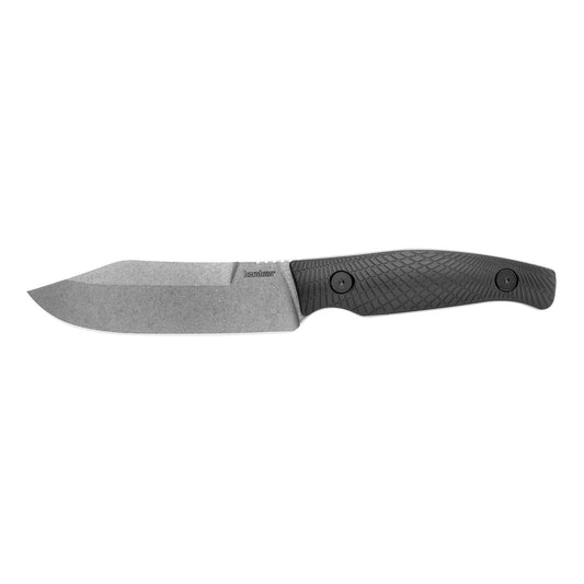 Kershaw Camp5 4.7" Fixed Blade Knife Plain Edge Steel Black 1083 - California Shooting Supplies