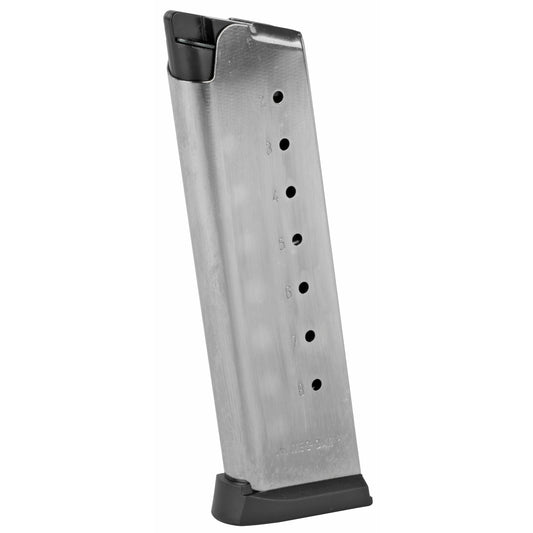 Mecgar Magazine 45ACP 8 Rounds Fits 1911 Nickel Finish MGCG4508NPF - California Shooting Supplies