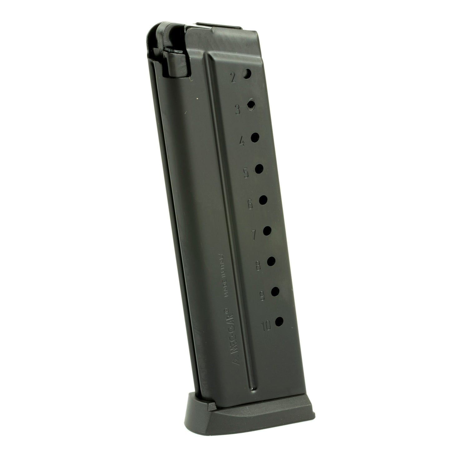 Mecgar Magazine 9MM 10 Rounds Fits 1911 Steel Black MGCGOV910AFC - California Shooting Supplies