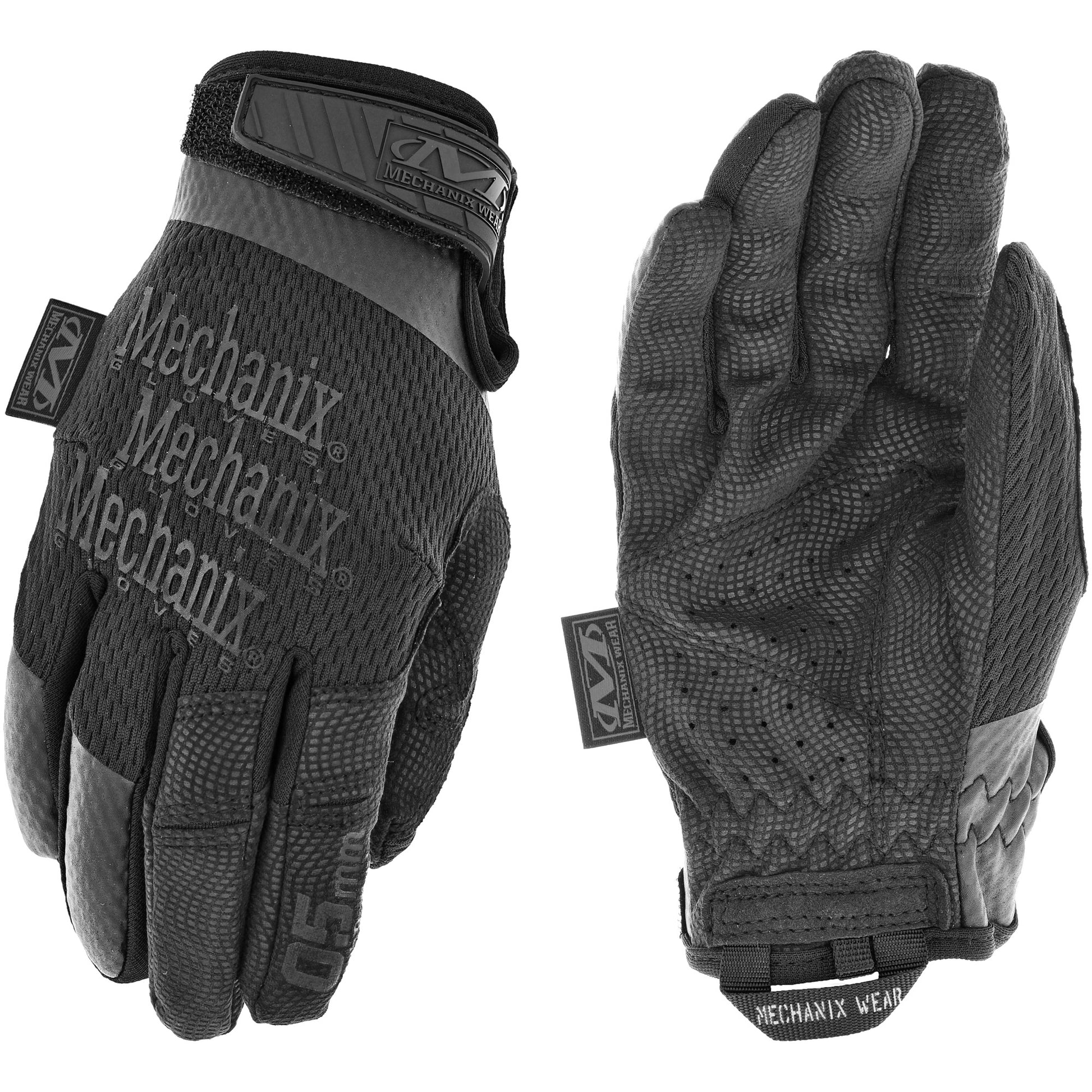 Mechanix Wear Gloves Medium Black Specialty 0.5mm Covert AX-Suede MSD-55-520 - California Shooting Supplies