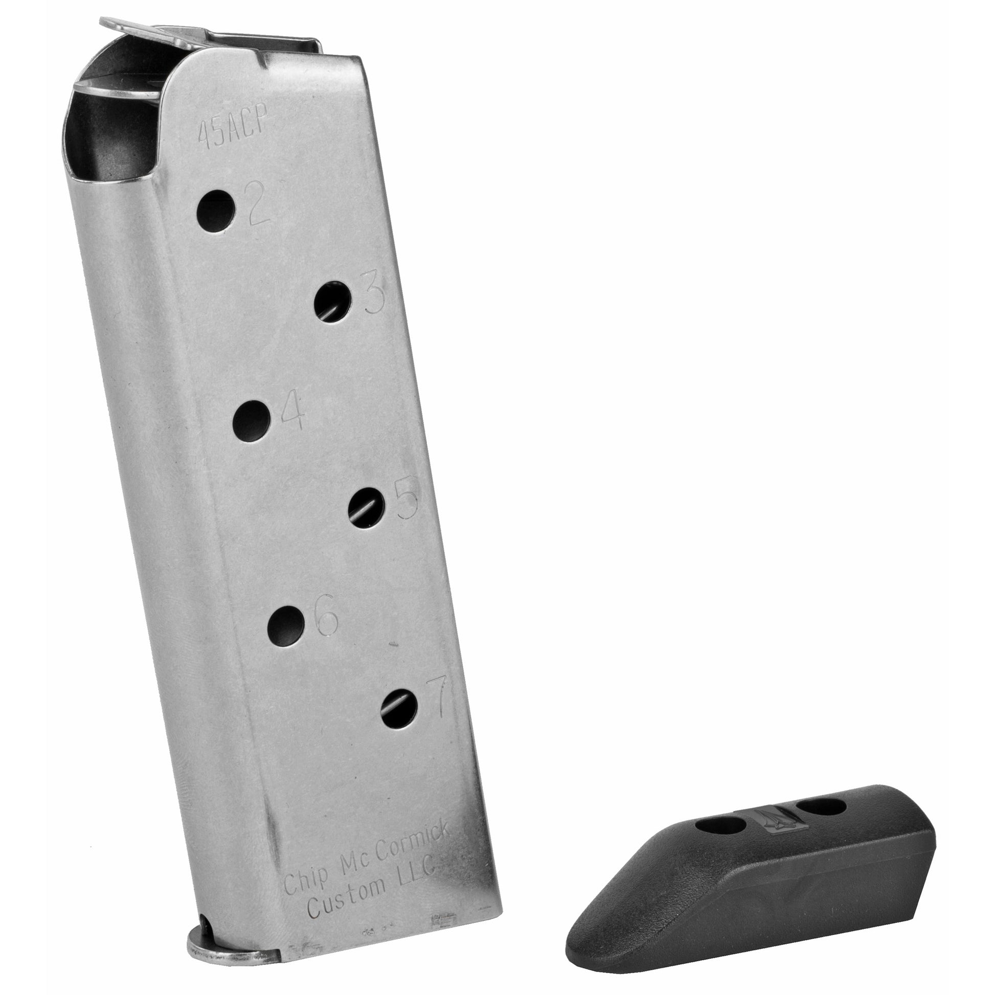 CMC Products Match Grade Magazine 45ACP 7 Rounds Fits 1911 Stainless MMG-45CP7P - California Shooting Supplies
