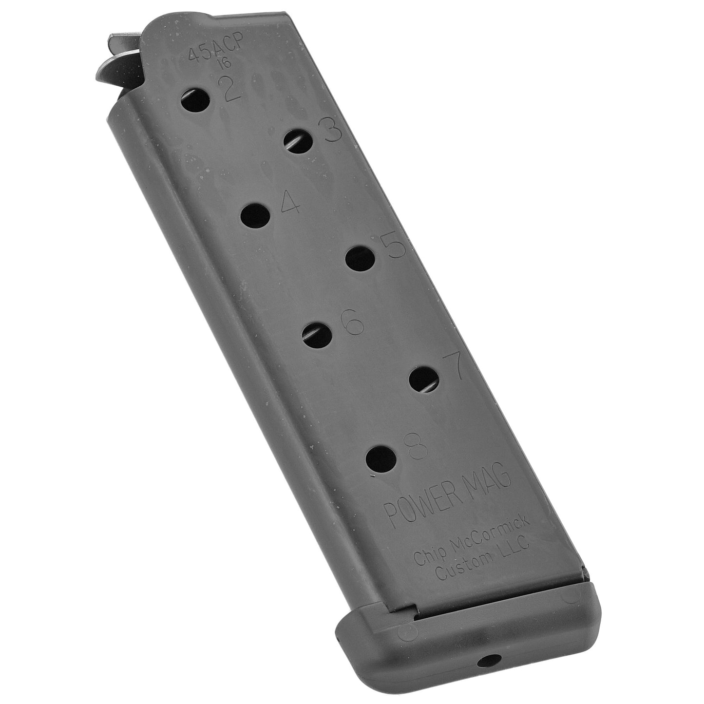 CMC Products Power Mag 45ACP 8 Rounds Fits 1911 Stainless Black M-PM-45FS8-B1 - California Shooting Supplies