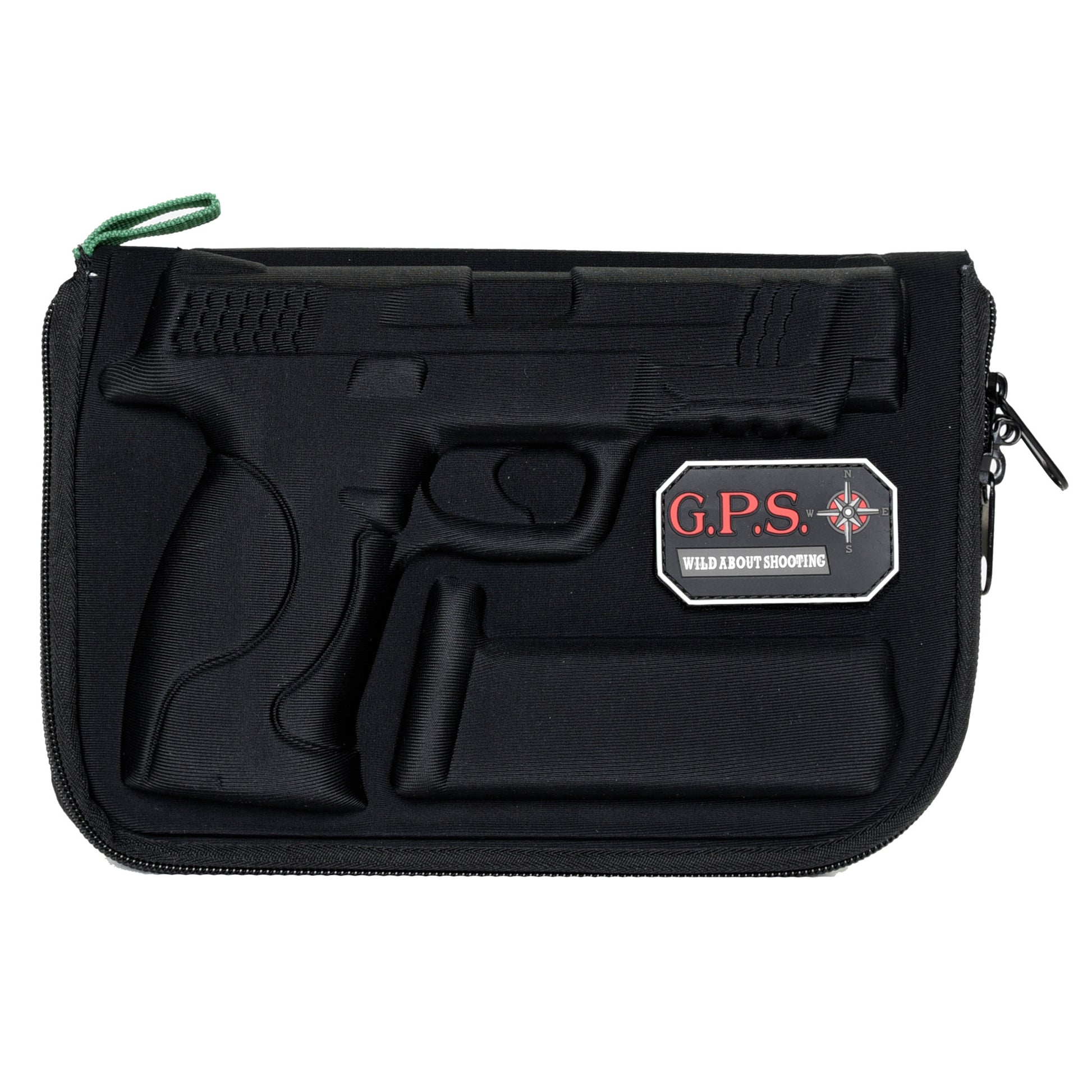GPS Molded Pistol Case Black Soft for S&W M&P GPS-912PC - California Shooting Supplies