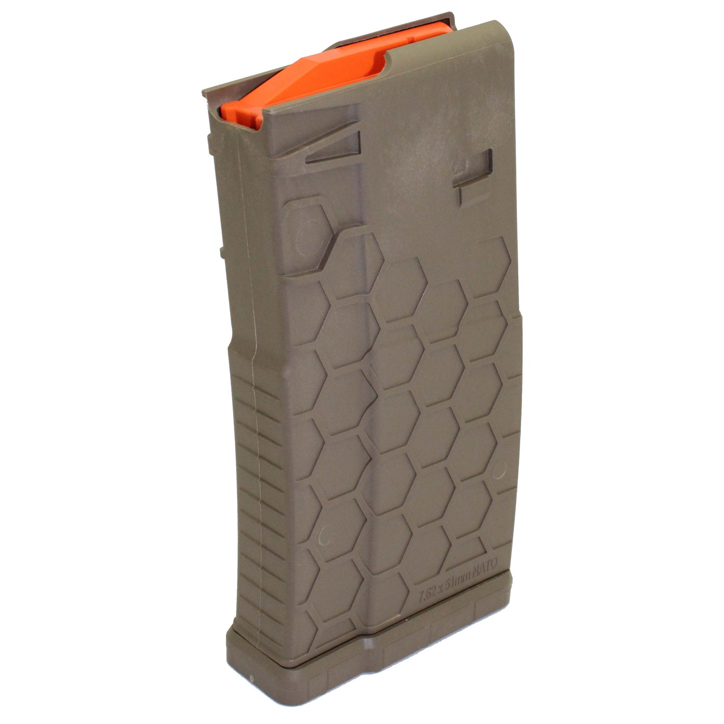 HEXMAG Magazine 308Win/7.62NATO 10 Rounds Polymer FDE HX1020-SR25S1-FDE - California Shooting Supplies