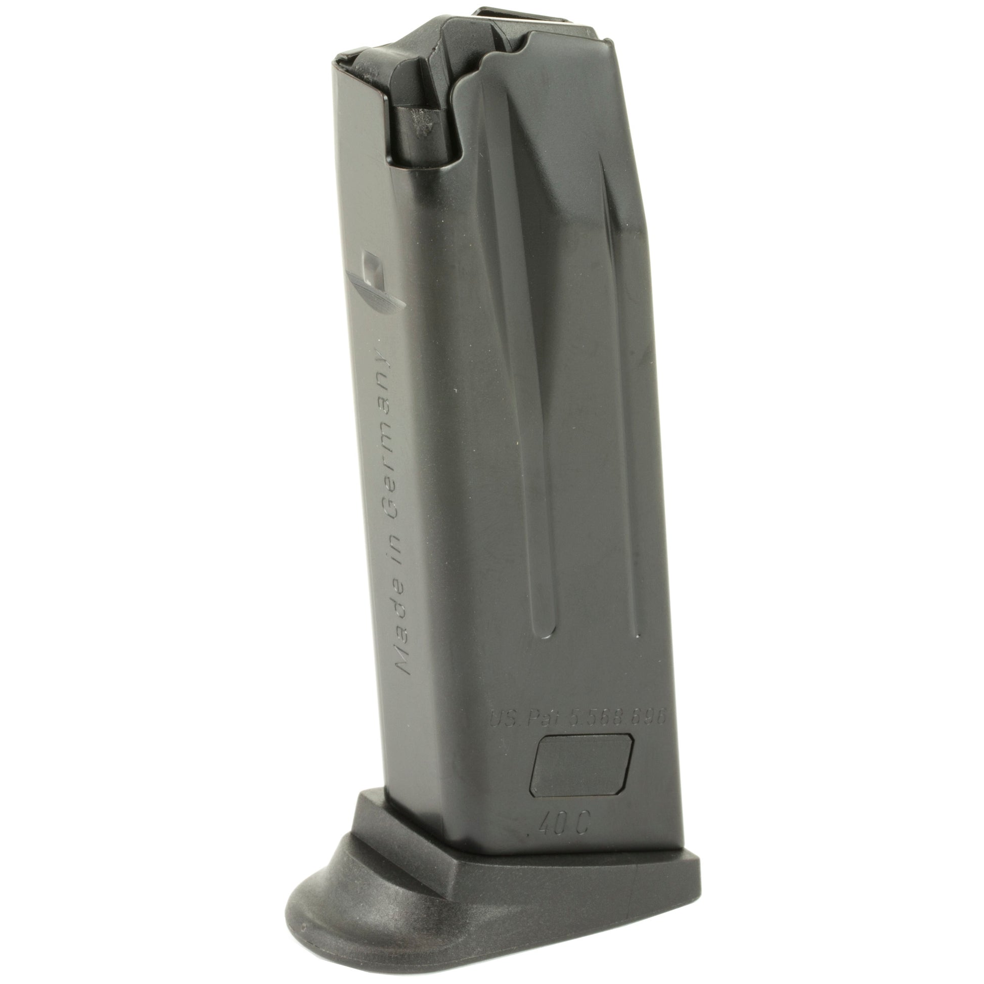 HK Magazine 40 S&W 10 Rounds Fits USP-C/P2000 Finger Rest Blued 215977S - California Shooting Supplies