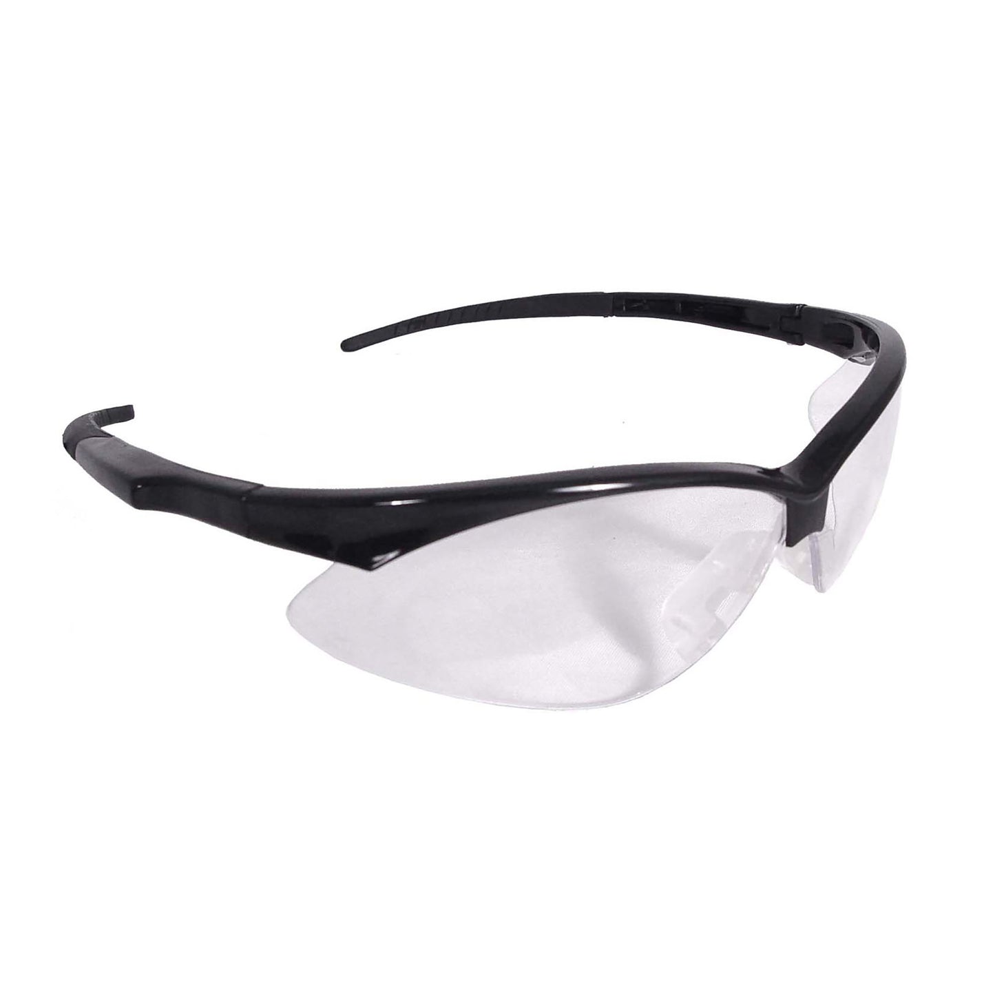 Radians Outback Glasses Black Frame Clear Lens With Cord OB0110CS - California Shooting Supplies