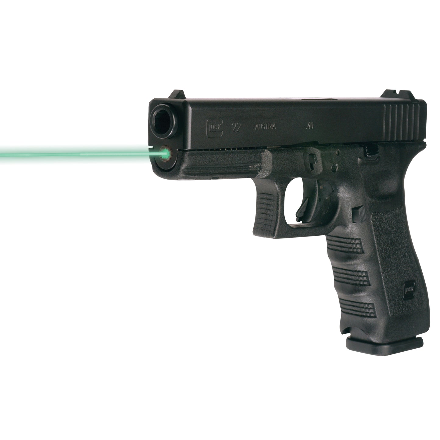 LaserMax Hi-Brite Green Guide Rod Laser Fits Glock 17/22/31/37 LMS-1141G - California Shooting Supplies